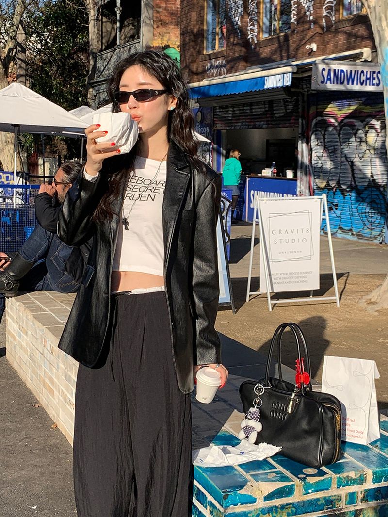 [MADE] Onz Classic Vegan Leather Jacket