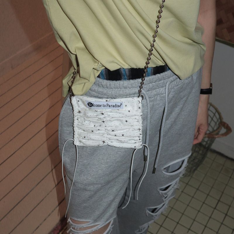 mimi bag (Little Star) + silver chain