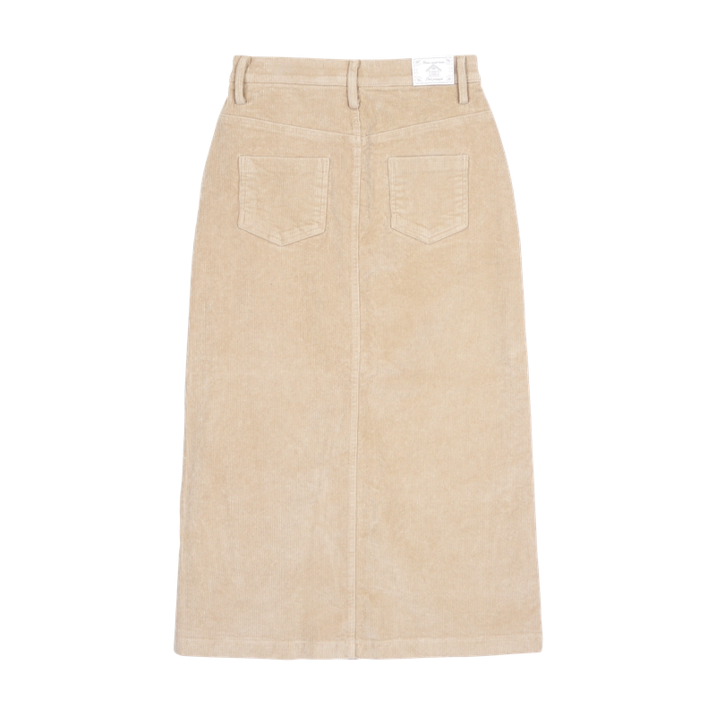 WINTER SLIT CORDUROY SKIRT