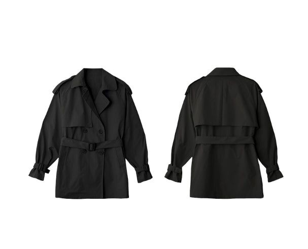 Mir Epaulet Half Trench Jacket