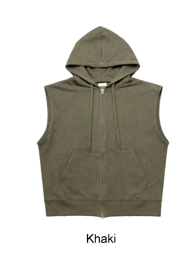 Daydon Hooded Vest Zip-up