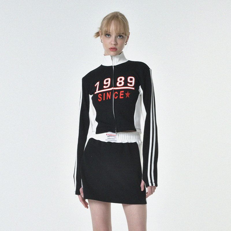 MIDNIGHT MOVE（ミッドナイトムーブ）の「1989 zip-up (black)（Tops）」