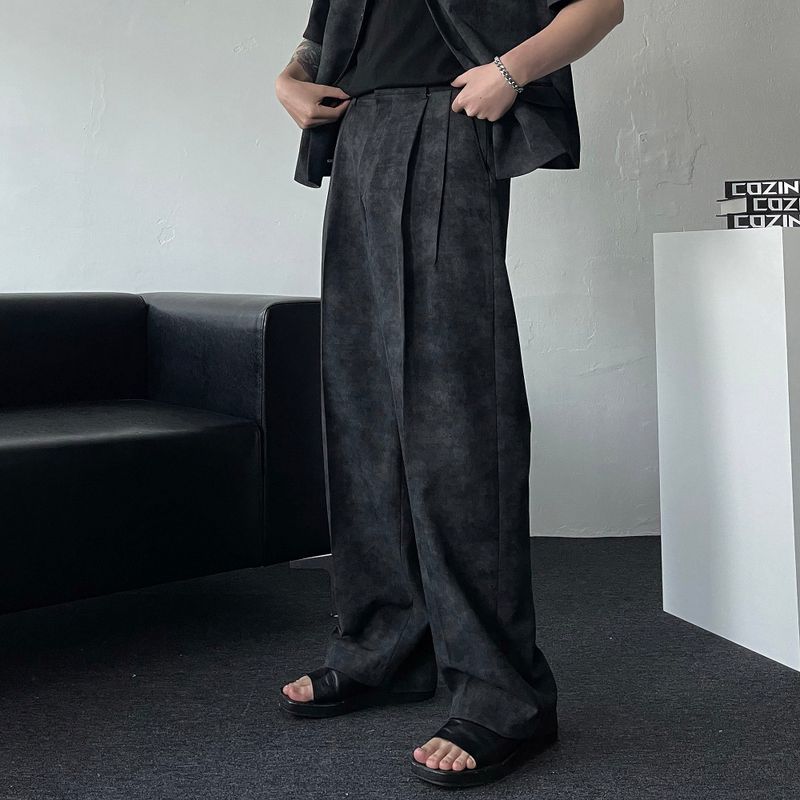 CR Monk Two Tuck Wide Pants (Set - Up/2 colors)