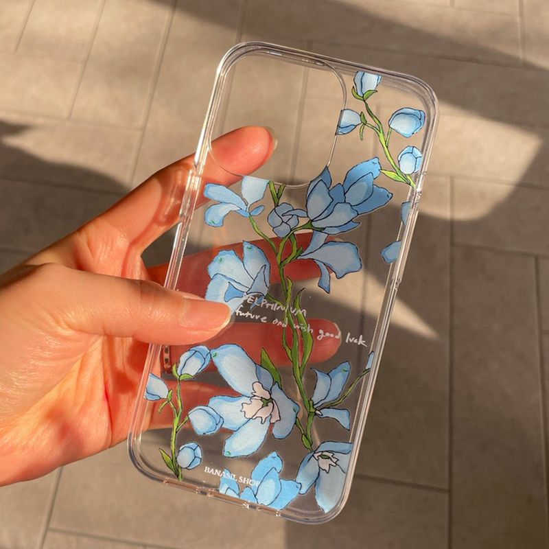 デルフィニウム スマホケース