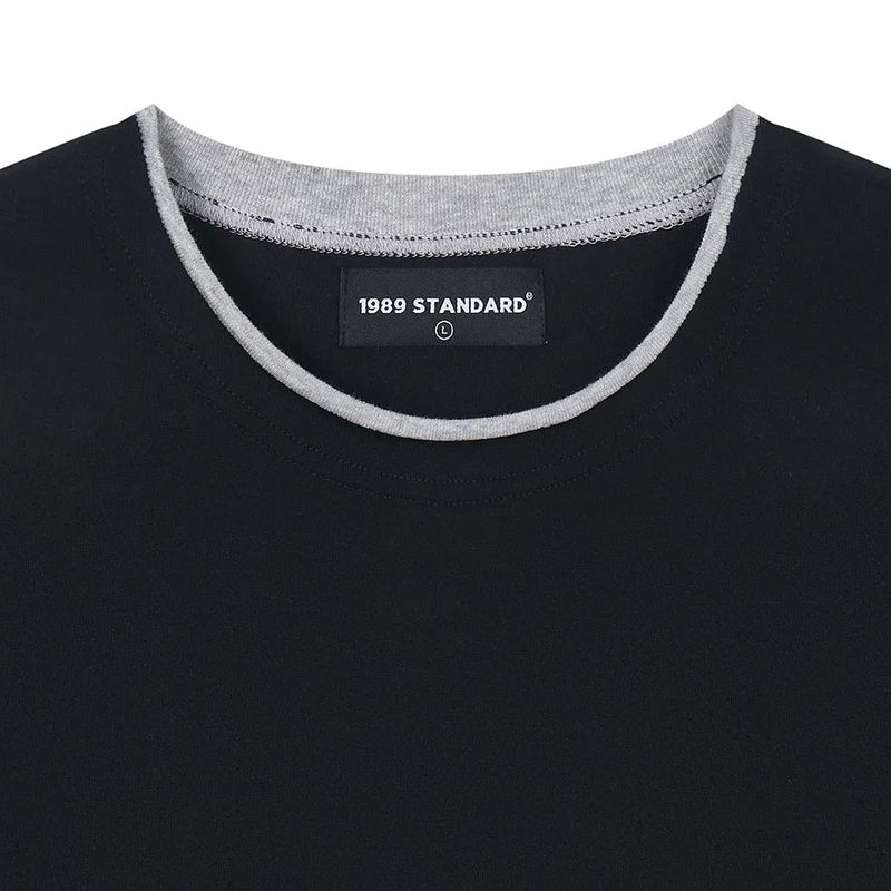 Raw-Edge Layered Long Sleeve (JTOSTL-0003)