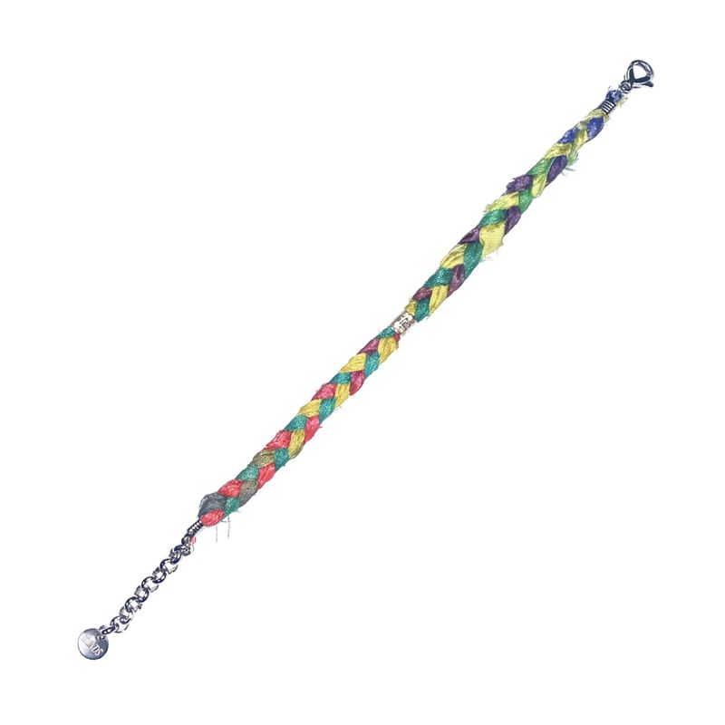 silkyarn karen silver bracelet
