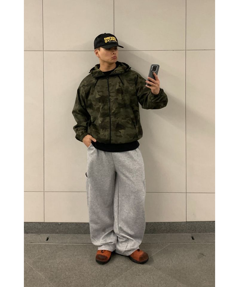 Pocket Curved Sweatpants
