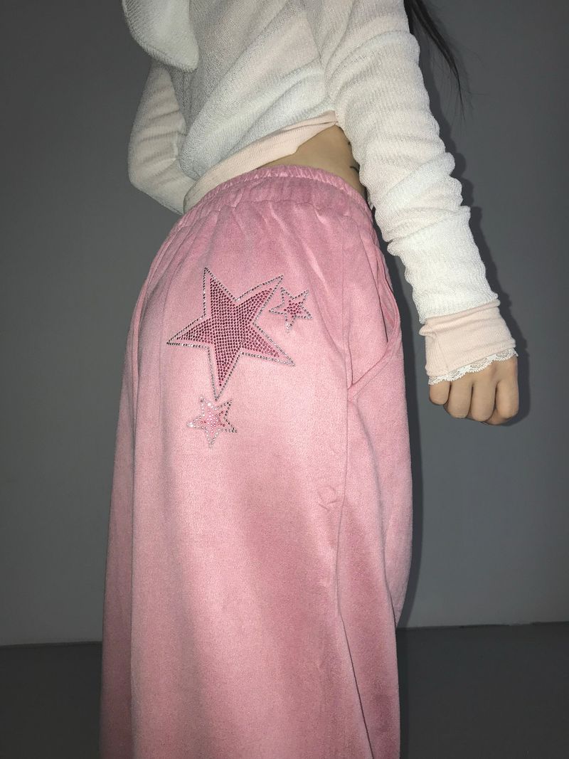 kitsch suede peace pt (2 color )