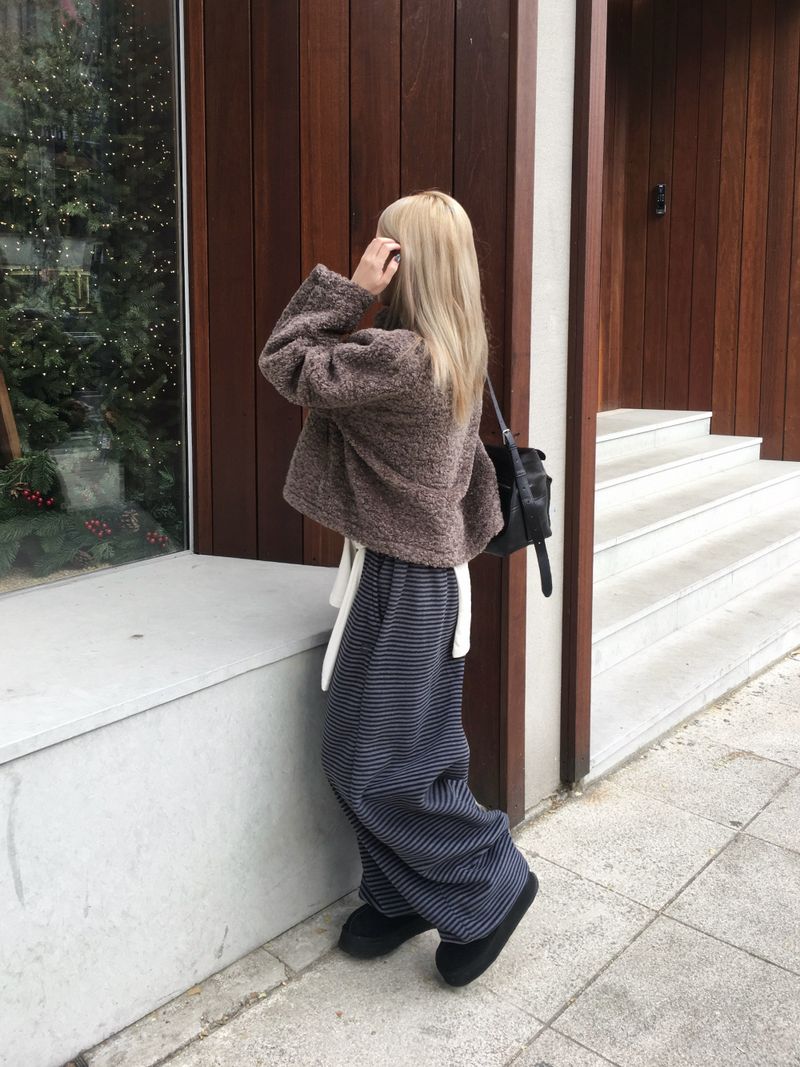 [Ritcore MADE] Striped Fleece Pants (3c)