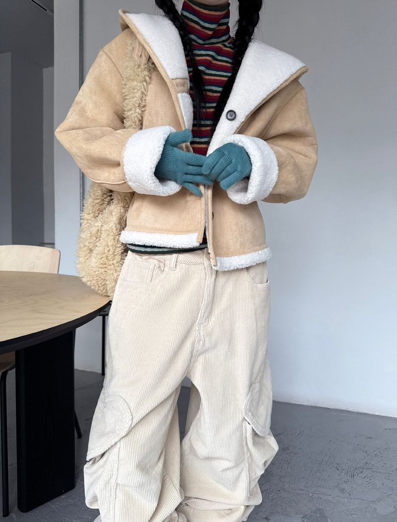 hood reversible mustang jacket