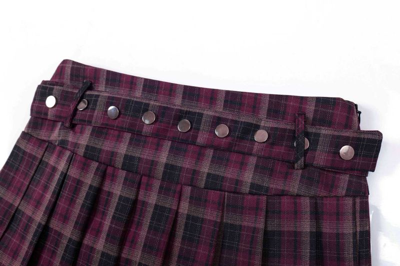 Rosebury Frill Check Skirt 233311684
