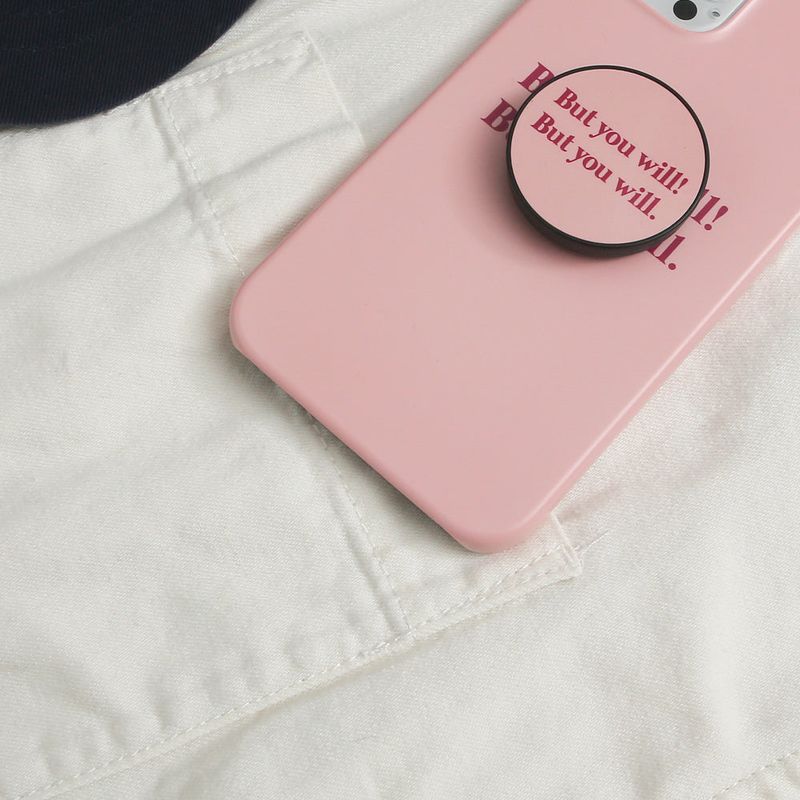 Simply Text Pink (Matt Phone Case)
