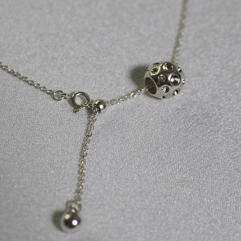 Dot Ball Necklace(Sanding)