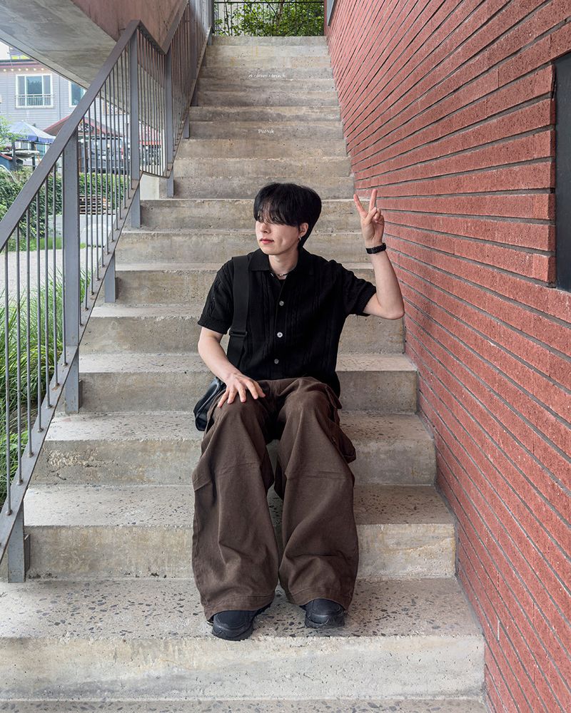 Kabl Hilter Wide Cargo Pants