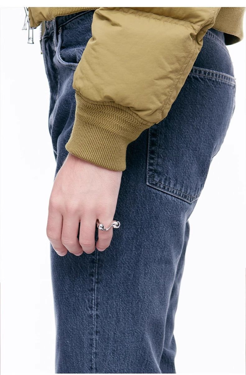 KVK THE VOID wormhole network series shaped ring