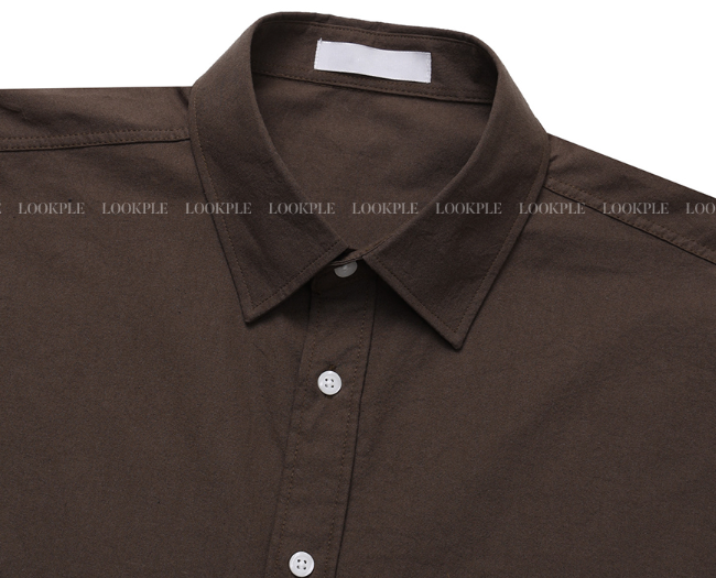 Cool Basic Semi-Over Short Sleeve Shirt
