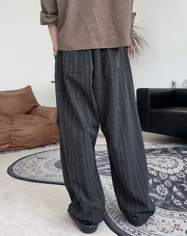 Bien Stripe Banding Slacks