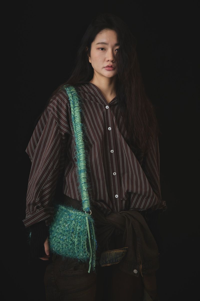 WOOLLY BAG_green