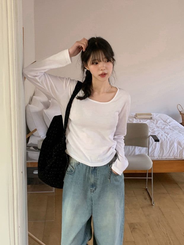 ST Cotton100 Basic Layered T-shirt (6color)