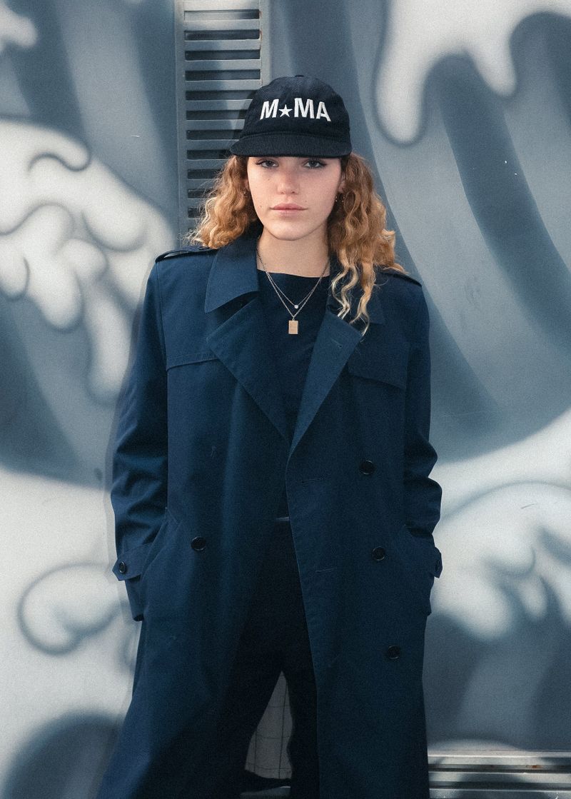  MUSEUM CORDUROY CAP BLACK