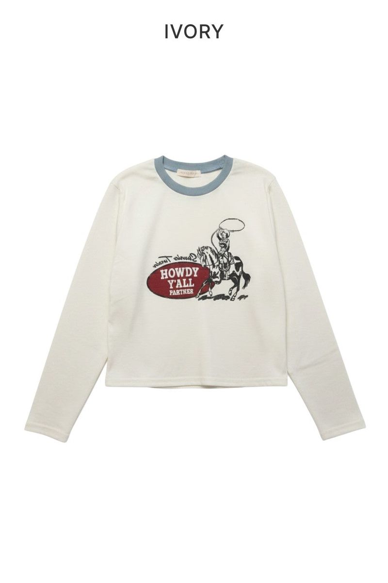 Howdy Ringer T-Shirt