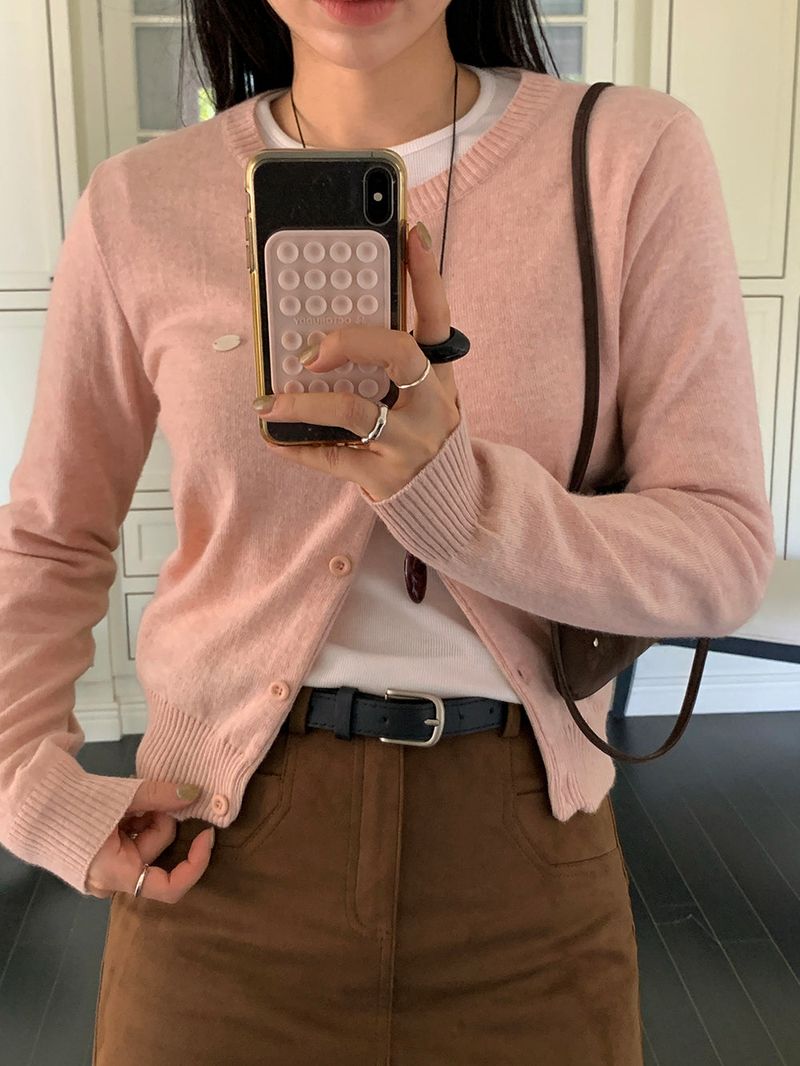 [MADE] MIETTE CASHMERE ROUND CARDIGAN