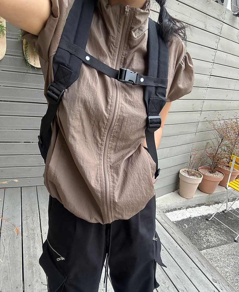 summer short-sleeved windbreaker