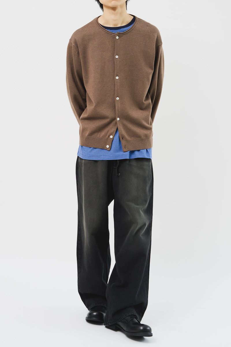 Milla Round Knit Cardigan (3color)