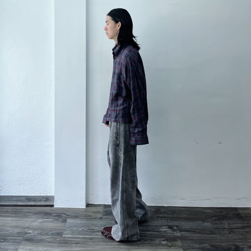 Dusk Blue Plaid Shirt