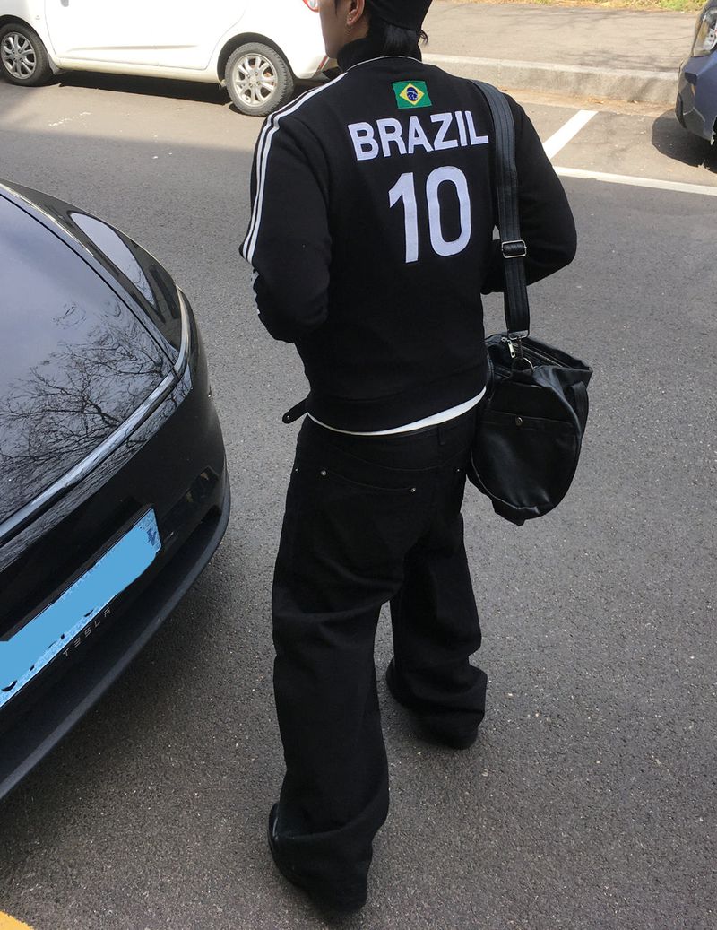 No.1708 brazil ZIP-UP (3color)