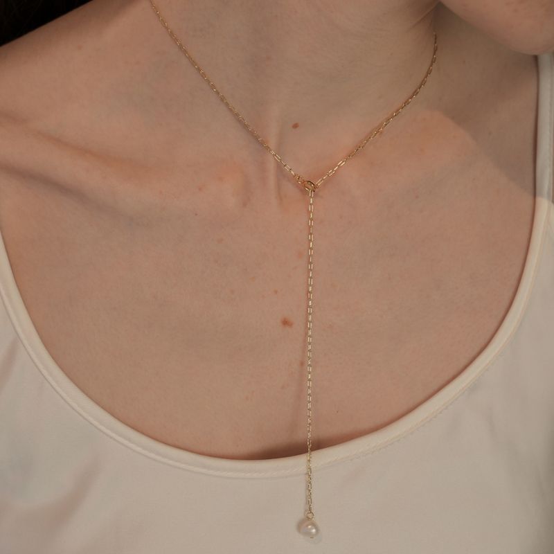 Chérie（シェリー）の「pearl sway necklace - pas -（Accessories）」