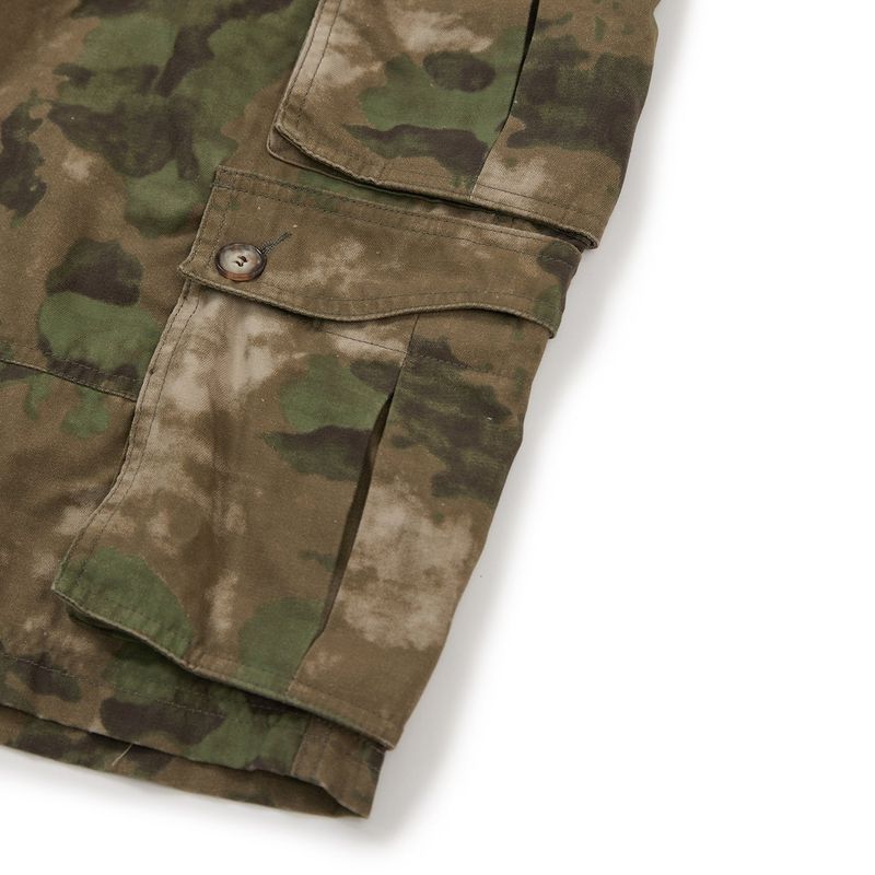 Wanderer cargo bermuda pants / Camo