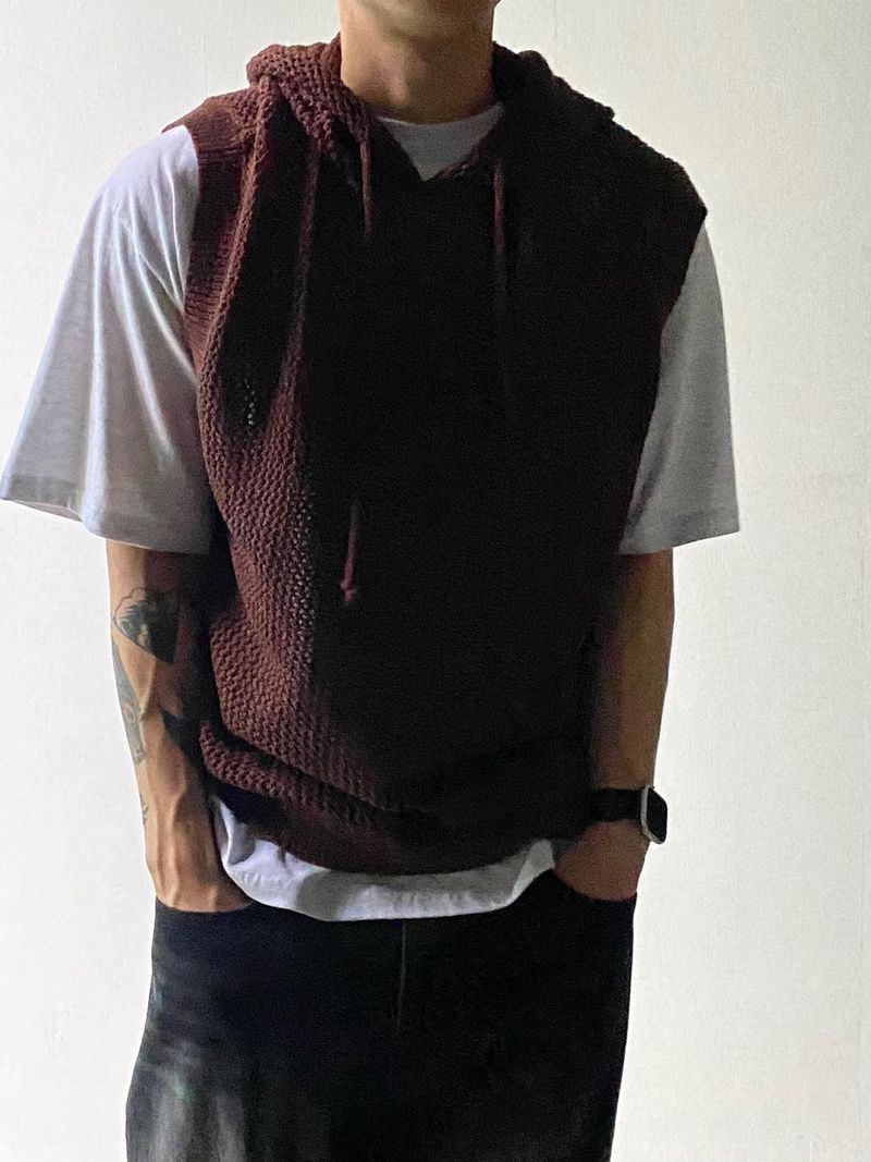 Net Hooded Vest 3C