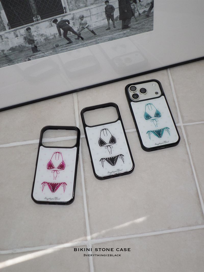 bikini stone case [pink]