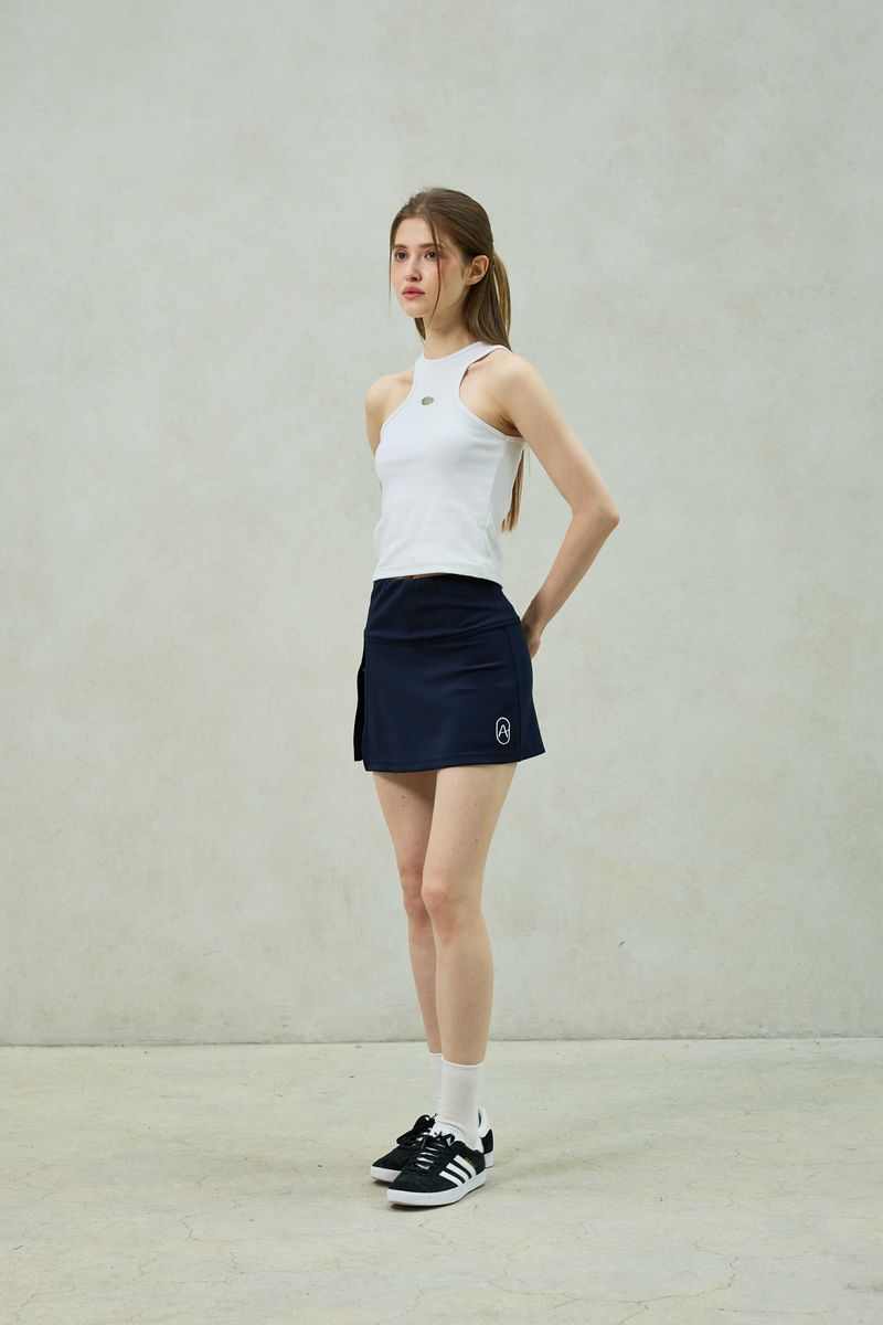 BONNY JERSEY SKIRT PANTS / NAVY