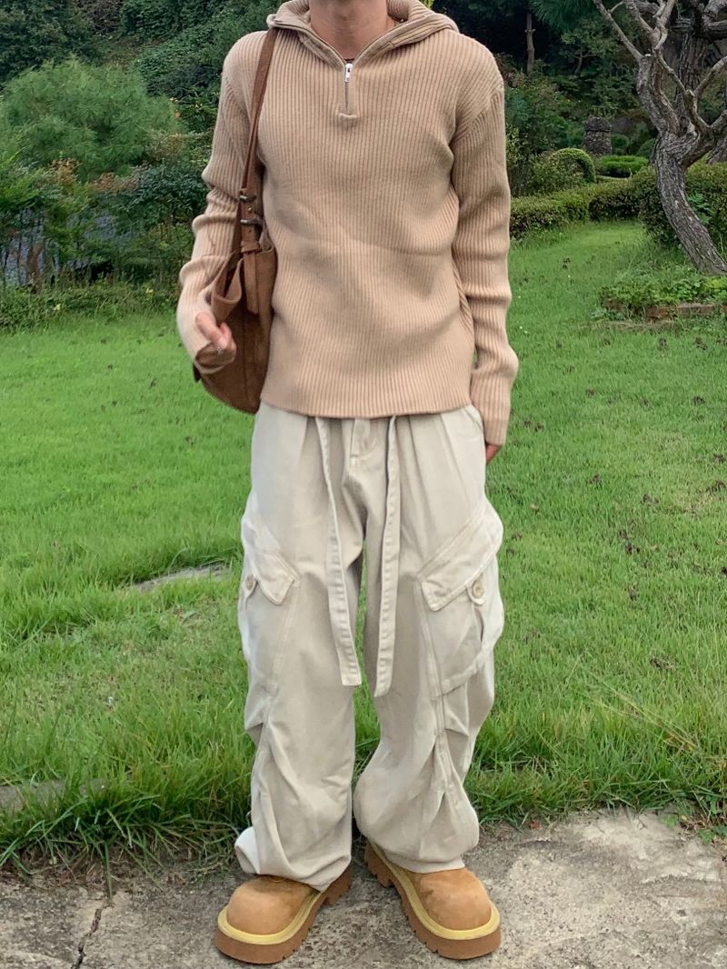 Layer Strap Cargo Pants