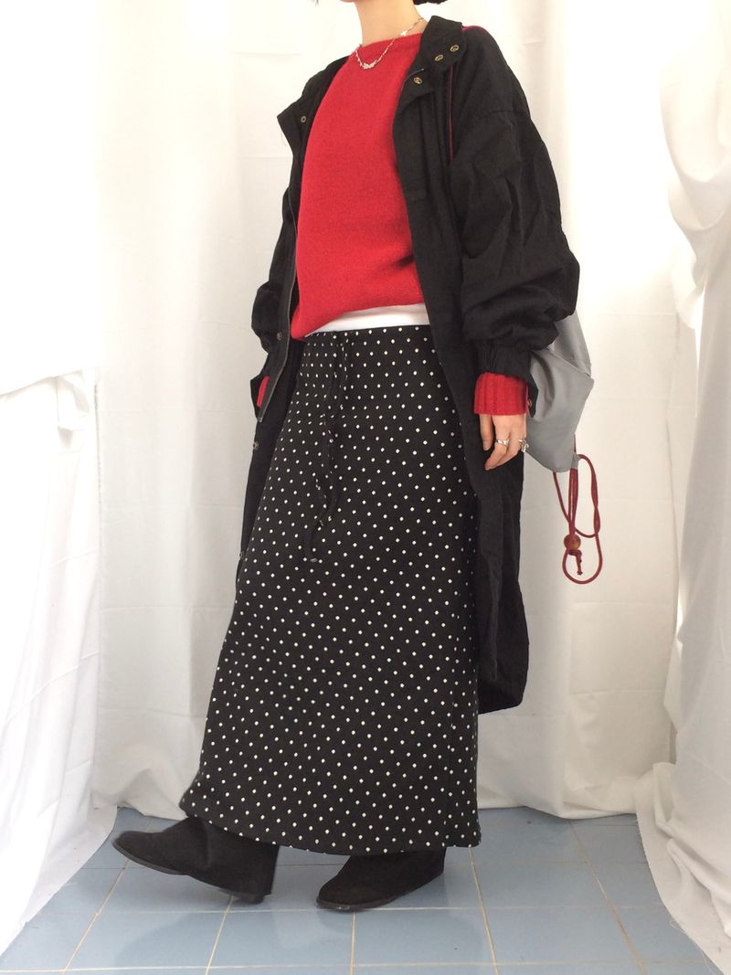 mode dot flow skirt
