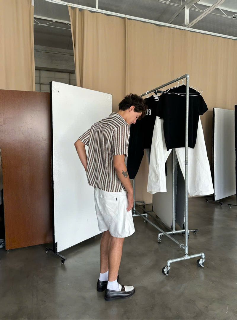 RIPOFFF Basic Khaki Shorts