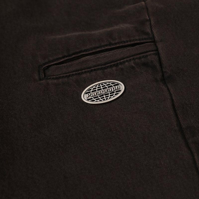 BROWN RELAXED FIT DENIM JEANS