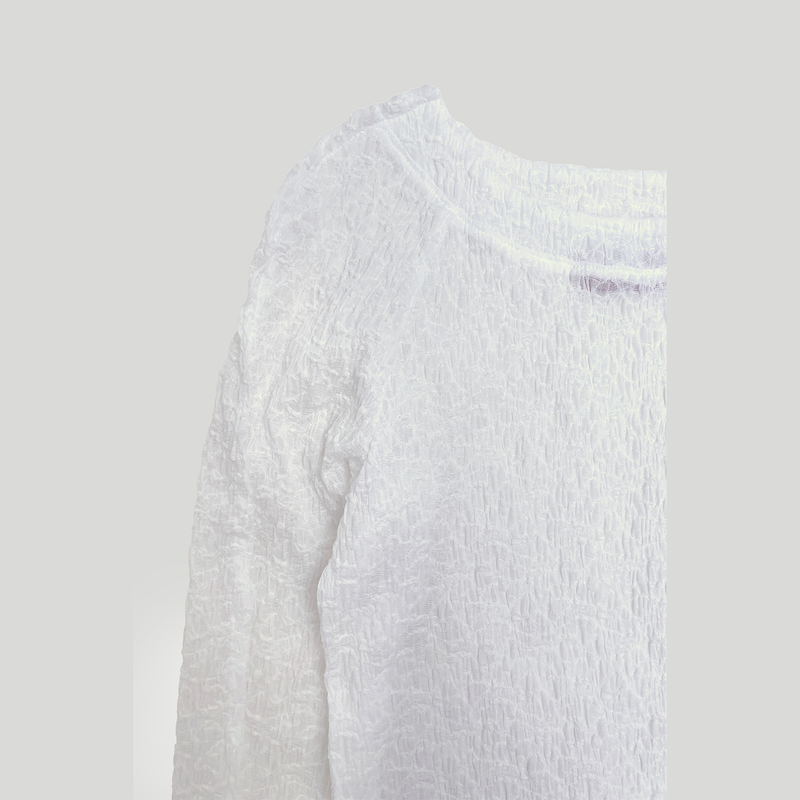 CUT-OUT RAGLAN SLEEVE TOP