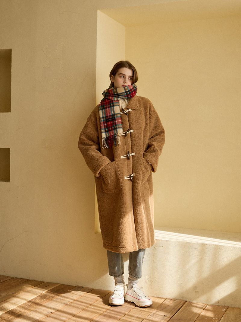 CLASSIC WOOL CHECK MUFFLER