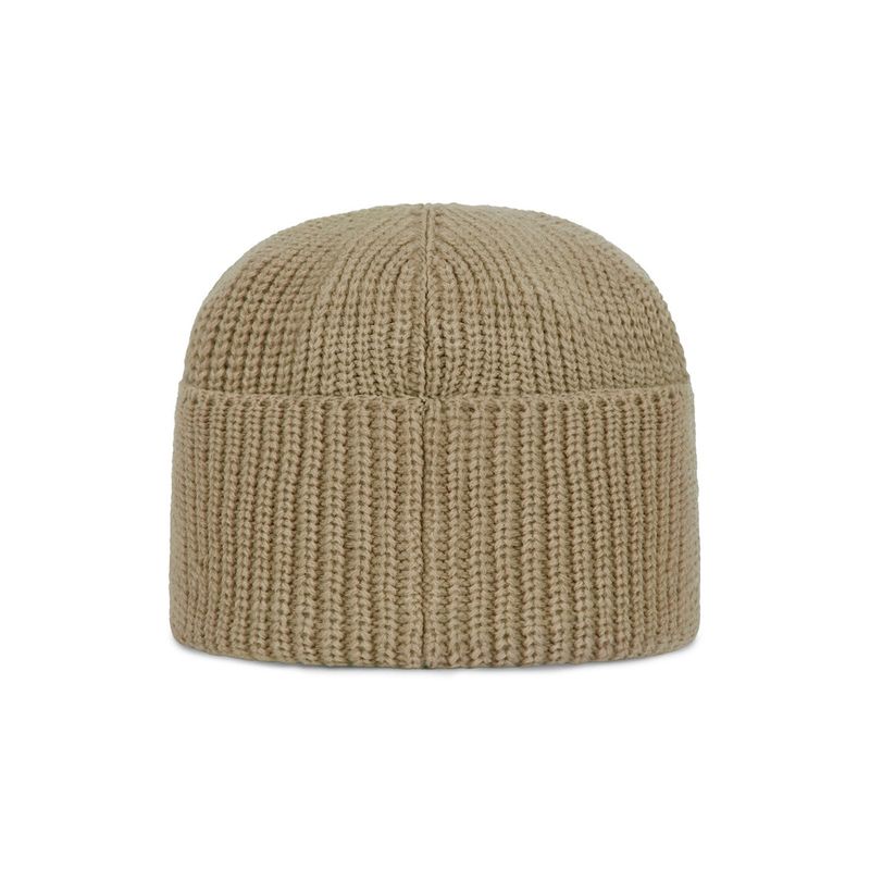 Leaf VZ Logo Washed Beanie / Beige