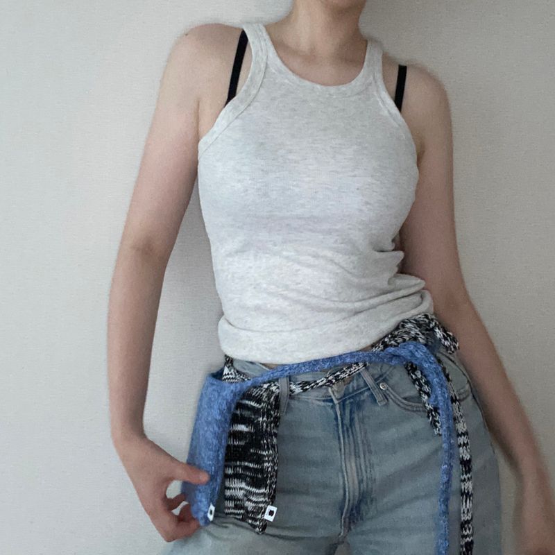 [MADE] Étang mini bag | Glitch Blue