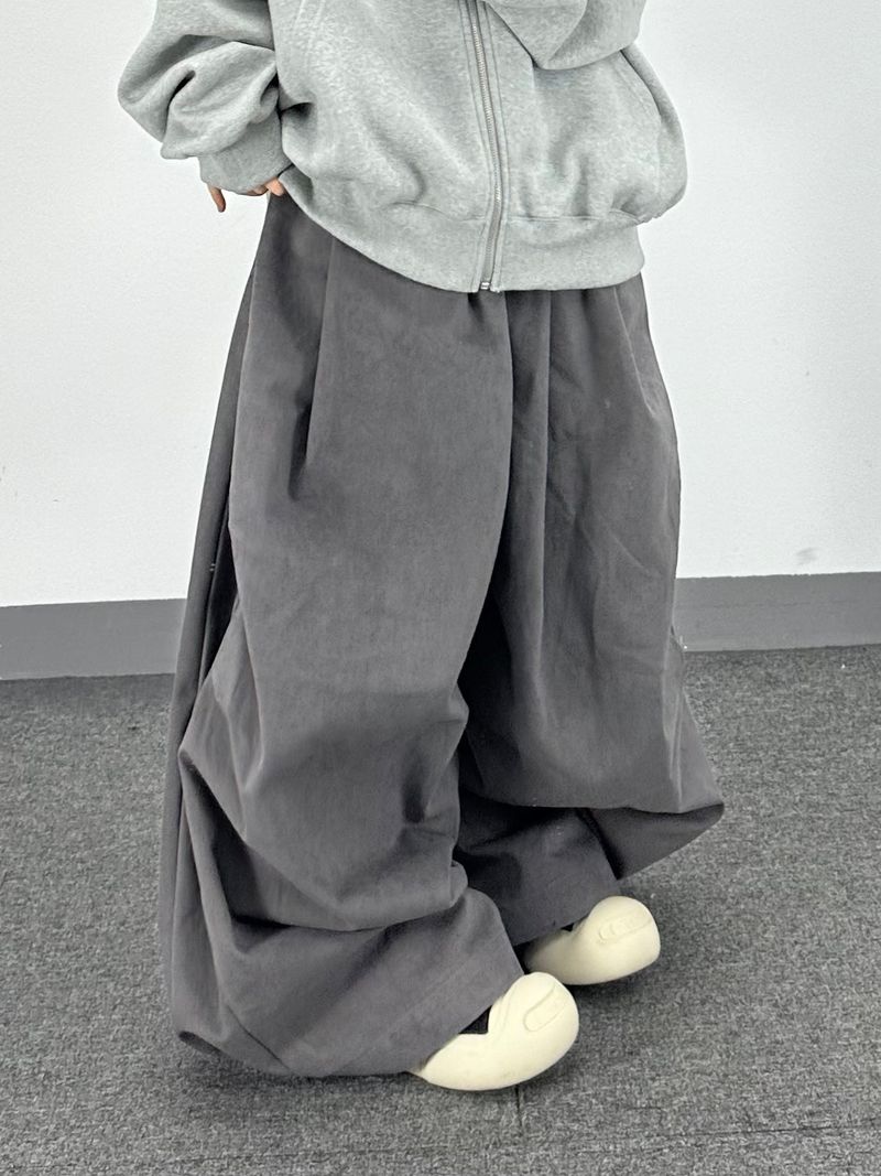 peach big balloon pants