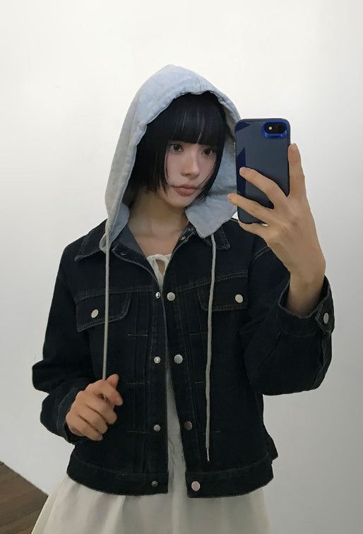 2-WAY HOOD TRUCKER JACKET