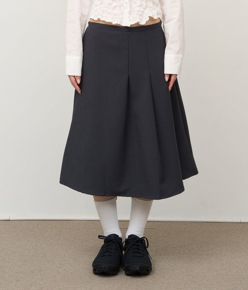 HIFIFNK(ハイファイファンク)の「(W) Records Pleats Skirt(Skirts)」