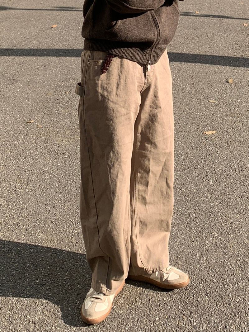 Arro d- ring puttig curved pants