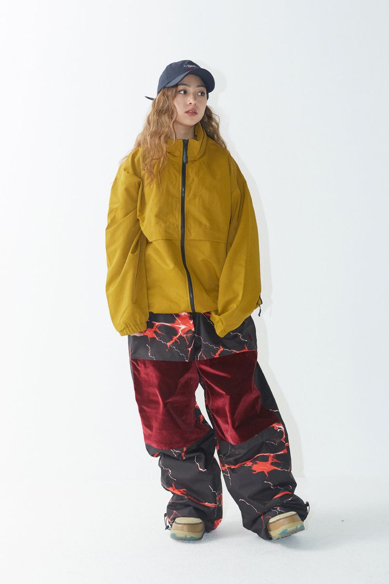 BSR2223FWJK059 CCC WIDE JACKET MUSTARD