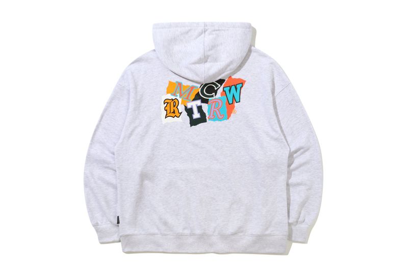OUT FONT LOGO HOODIE