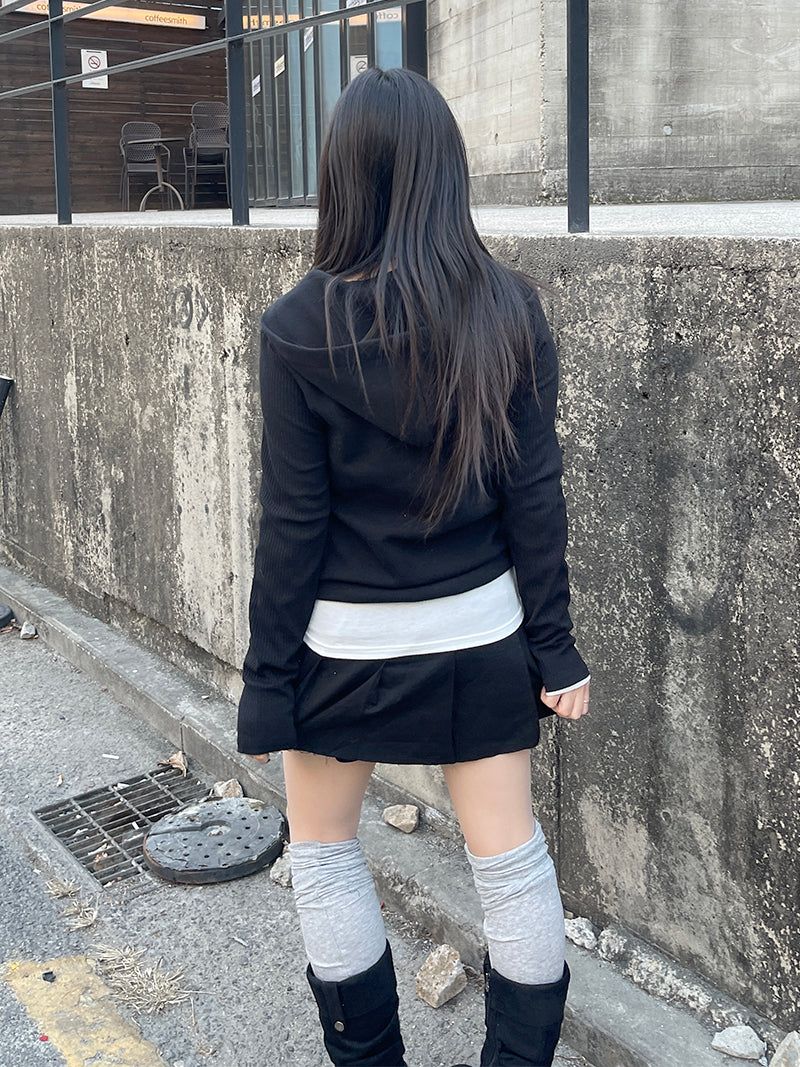 Loose Layered Knee Socks